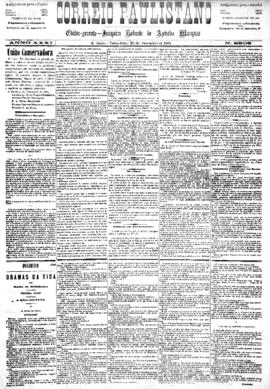 Correio paulistano [jornal], [s/n]. São Paulo-SP, 23 dez. 1884.