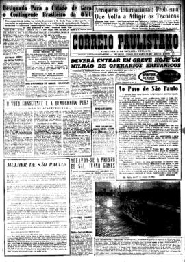 Correio paulistano [jornal], [s/n]. São Paulo-SP, 23 mar. 1957.