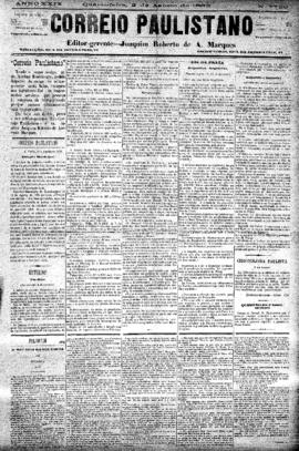 Correio paulistano [jornal], [s/n]. São Paulo-SP, 02 ago. 1882.