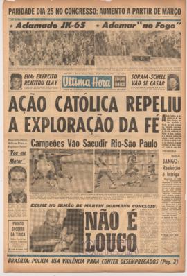 Última Hora [jornal]. Rio de Janeiro-RJ, 21 mar. 1964 [ed. regular].