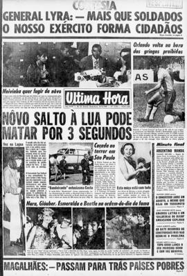 Última Hora [jornal]. Rio de Janeiro-RJ, 16 mai. 1969 [ed. vespertina].