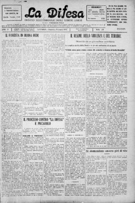 La Difesa [jornal], a. 4, n. 129. São Paulo-SP, 09 jan. 1927.