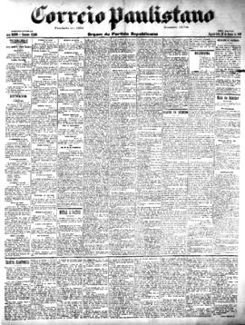 Correio paulistano [jornal], [s/n]. São Paulo-SP, 20 jan. 1902.