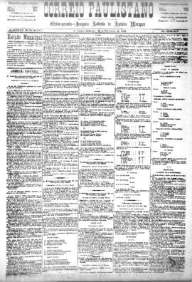 Correio paulistano [jornal], [s/n]. São Paulo-SP, 20 fev. 1886.