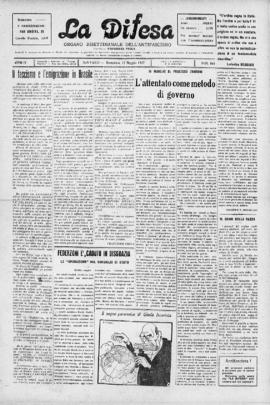 La Difesa [jornal], a. 4, n. 165. São Paulo-SP, 22 mai. 1927.
