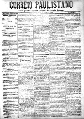 Correio paulistano [jornal], [s/n]. São Paulo-SP, 27 out. 1886.