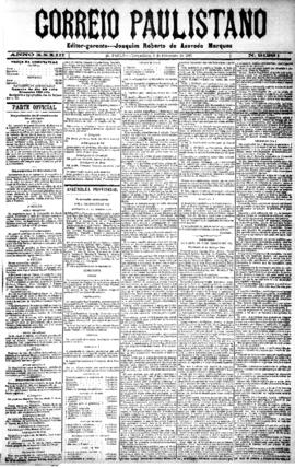 Correio paulistano [jornal], [s/n]. São Paulo-SP, 01 fev. 1887.