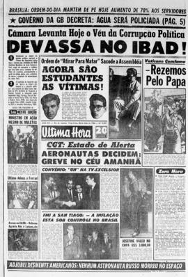 Última Hora [jornal]. Rio de Janeiro-RJ, 28 mai. 1963 [ed. vespertina].