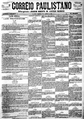 Correio paulistano [jornal], [s/n]. São Paulo-SP, 18 ago. 1888.