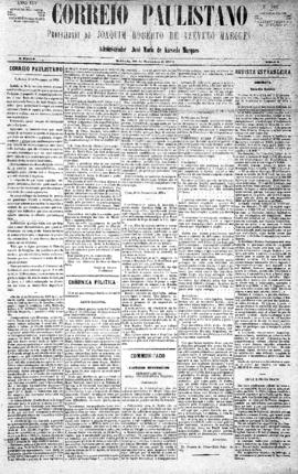 Correio paulistano [jornal], [s/n]. São Paulo-SP, 30 nov. 1878.