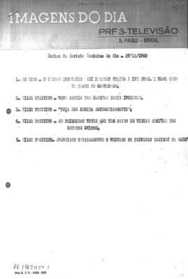 TV Tupi [emissora]. Revista Feminina [programa]. Roteiro [televisivo], 27 dez. 1963.