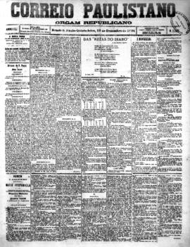 Correio paulistano [jornal], [s/n]. São Paulo-SP, 13 dez. 1894.