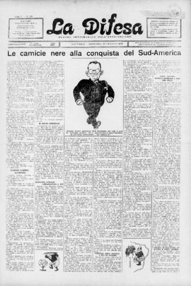 La Difesa [jornal], a. 5, n. 201. São Paulo-SP, 22 jan. 1928.