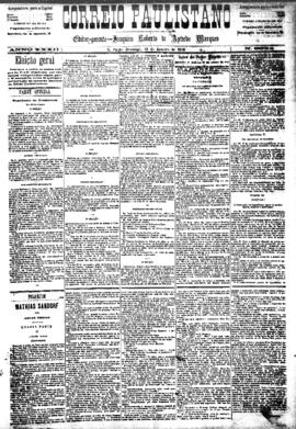 Correio paulistano [jornal], [s/n]. São Paulo-SP, 31 jan. 1886.