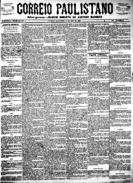 Correio paulistano [jornal], [s/n]. São Paulo-SP, 12 abr. 1888.