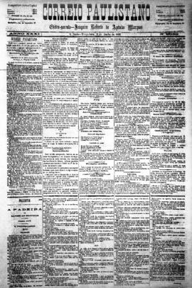 Correio paulistano [jornal], [s/n]. São Paulo-SP, 09 jun. 1885.