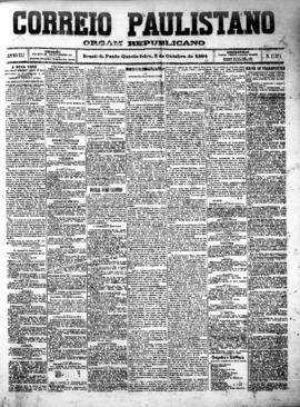 Correio paulistano [jornal], [s/n]. São Paulo-SP, 03 out. 1894.