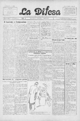 La Difesa [jornal], a. 5, n. 224. São Paulo-SP, 01 jul. 1928.