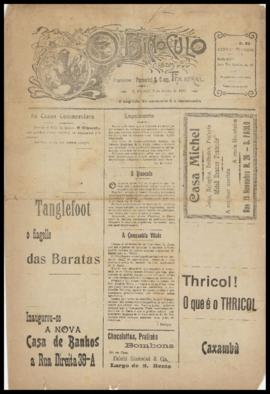 O Binoculo [jornal], a. 3, n. 62. São Paulo-SP, 09 jun. 1905.