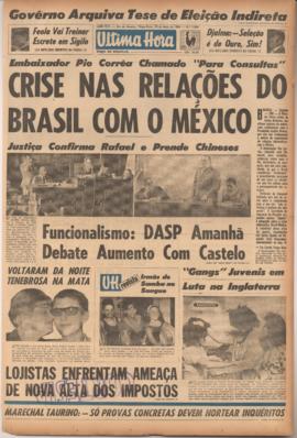 Última Hora [jornal]. Rio de Janeiro-RJ, 19 mai. 1964 [ed. regular].