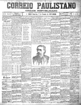 Correio paulistano [jornal], [s/n]. São Paulo-SP, 09 fev. 1897.