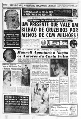Última Hora [jornal]. Rio de Janeiro-RJ, 17 out. 1955 [ed. extra, 1].