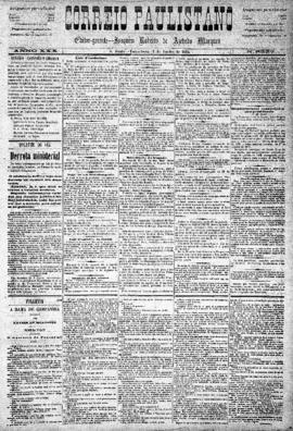 Correio paulistano [jornal], [s/n]. São Paulo-SP, 03 jun. 1884.