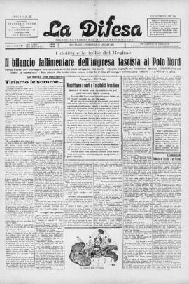 La Difesa [jornal], a. 5, n. 227. São Paulo-SP, 22 jul. 1928.