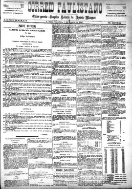 Correio paulistano [jornal], [s/n]. São Paulo-SP, 05 out. 1886.