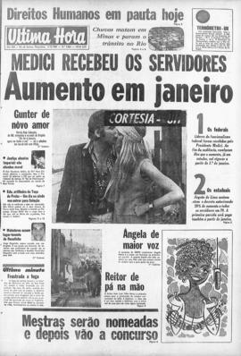 Última Hora [jornal]. Rio de Janeiro-RJ, 02 dez. 1969 [ed. vespertina].
