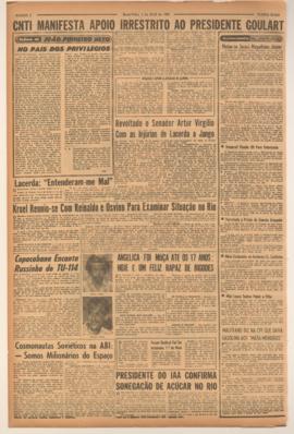 Última Hora [jornal]. Rio de Janeiro-RJ, 05 abr. 1963 [ed. regular].
