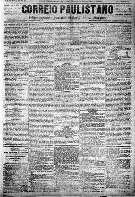 Correio paulistano [jornal], [s/n]. São Paulo-SP, 19 dez. 1883.