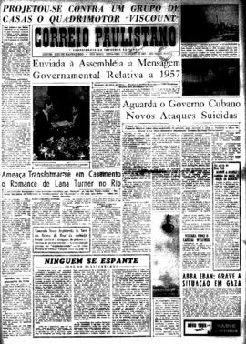 Correio paulistano [jornal], [s/n]. São Paulo-SP, 15 mar. 1957.