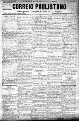 Correio paulistano [jornal], [s/n]. São Paulo-SP, 19 set. 1882.