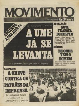 Movimento [jornal], [s/n]. São Paulo-SP, 28 mai. 1979.