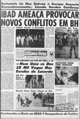 Última Hora [jornal]. Rio de Janeiro-RJ, 27 fev. 1964 [ed. matutina].