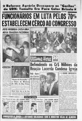 Última Hora [jornal]. Rio de Janeiro-RJ, 09 mai. 1963 [ed. vespertina].
