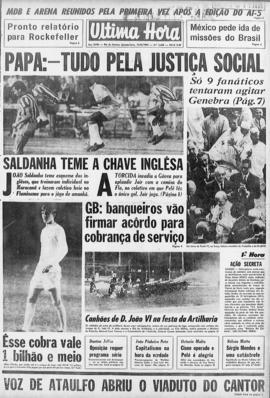 Última Hora [jornal]. Rio de Janeiro-RJ, 11 jun. 1969 [ed. matutina].
