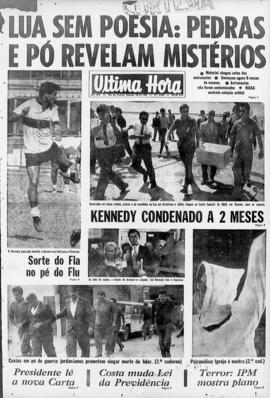 Última Hora [jornal]. Rio de Janeiro-RJ, 26 jul. 1969 [ed. vespertina].