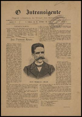 O Intransigente [jornal], a. 2, n. 6. São Paulo-SP, 24 jan. 1897.