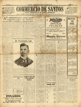 Commercio de Santos [jornal], a. 3, n. 251. Santos-SP, 26 out. 1922.