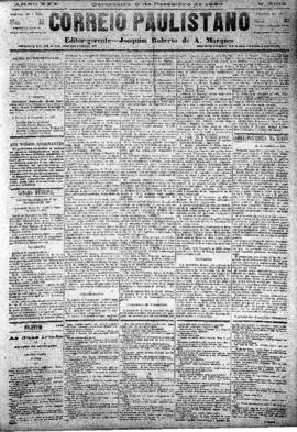 Correio paulistano [jornal], [s/n]. São Paulo-SP, 05 dez. 1883.