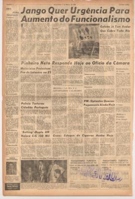 Última Hora [jornal]. Rio de Janeiro-RJ, 03 mar. 1964 [ed. regular].