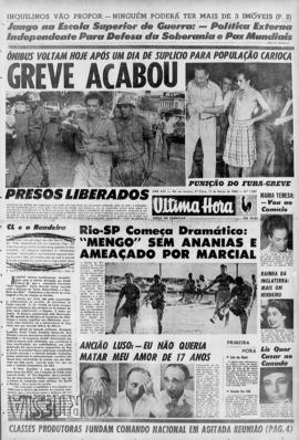 Última Hora [jornal]. Rio de Janeiro-RJ, 11 mar. 1964 [ed. matutina].