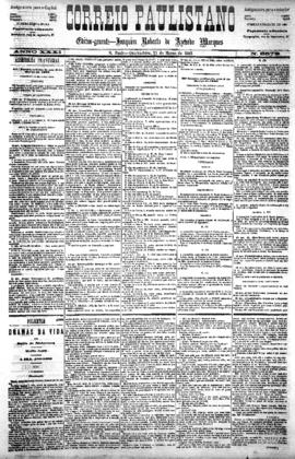 Correio paulistano [jornal], [s/n]. São Paulo-SP, 25 mar. 1885.