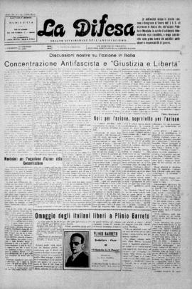 La Difesa [jornal], a. 8, n. 364. São Paulo-SP, 18 jul. 1931.