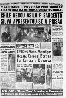 Última Hora [jornal]. Rio de Janeiro-RJ, 15 mai. 1963 [ed. vespertina].