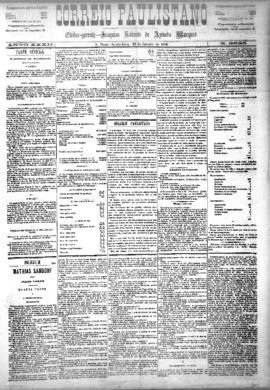 Correio paulistano [jornal], [s/n]. São Paulo-SP, 22 jan. 1886.