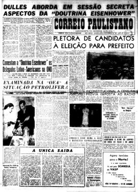 Correio paulistano [jornal], [s/n]. São Paulo-SP, 09 jan. 1957.