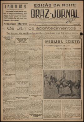 O Braz [jornal], a. 4, n. 140. São Paulo-SP, 14 fev. 1927.